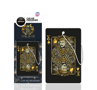 King Card Car Air Freshener - British product