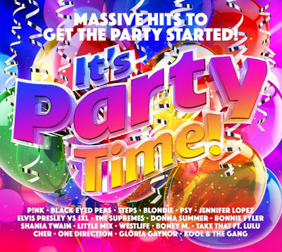 Various Artists It's Party Time 3CD music compilation - British product