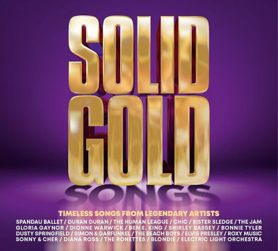Various Artists Solid Gold Songs CD compilation 3-disc - British product