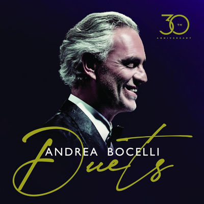 Andrea Bocelli Duets music CD album - British product