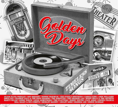Various Artists Golden Days Timeless Songs 3CD music collection, imported from the UK