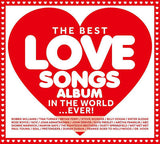 The Best Love Songs Album 3CD compilation - British product
