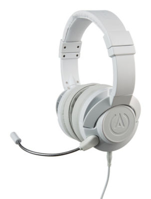 PowerA white fusion wired gaming headset - British product