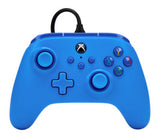 PowerA Wired Controller Xbox Blue gaming device, imported from the UK