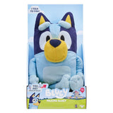 Bluey Talking Bluey plush 13 inch soft toy (British brand)