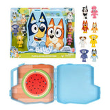 Bluey collector case with eight poseable figures (British brand)