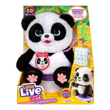 Little Live Pets Chuchu interactive baby panda toy, imported from the UK