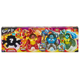 Heroes of Goo Jit Zu Galaxy Attack Squad action figure set, UK version