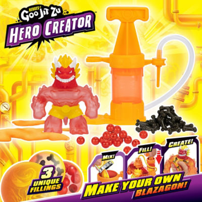 Heroes of Goo Jit Zu Hero Creator Pack toy, imported from the UK