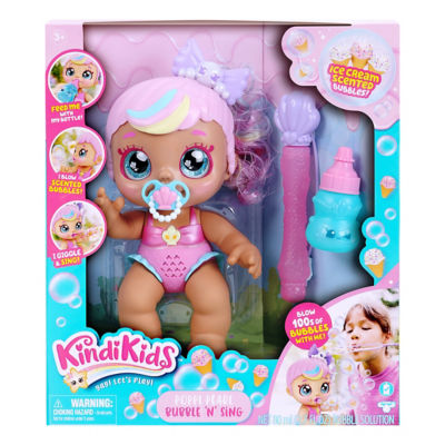 Kindi Kids Poppi Pearl bubble doll, UK version