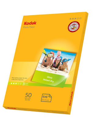 Kodak A6 photo paper 50 sheets gloss finish - British product