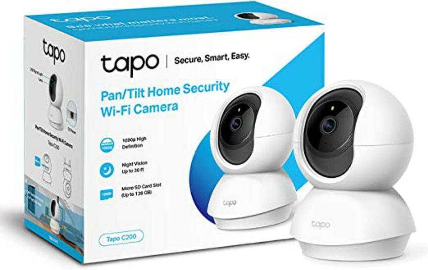Tapo C200 Wi-fi Indoor Pan Tilt Security Camera GOODS ASDA
