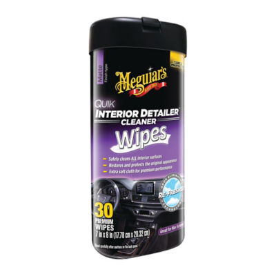 ASDA Meguiars Interior Detailer Wipes Car Interior Cleaner Wipes- Buy online at McGrocer