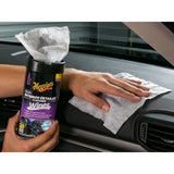 Meguiars Interior Detailer wipes, imported from the UK