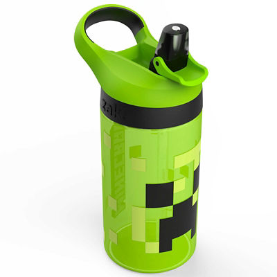 Minecraft 470ml Atlantic bottle with flip spout, UK version