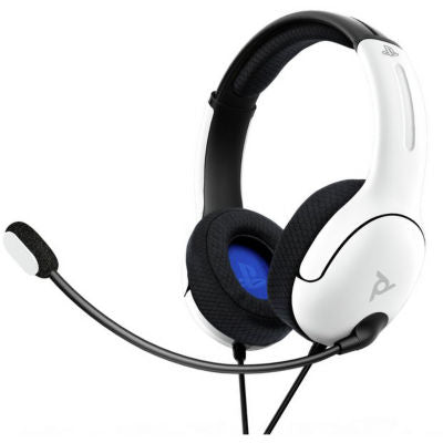 PDP LVL40 wired stereo gaming headset white, imported from the UK