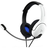 PDP LVL40 wired stereo gaming headset white, imported from the UK