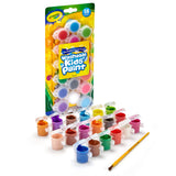 ASDA Crayola Washable Kids' Poster Paint 18 x 88.7ml- Buy online at McGrocer