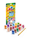 Crayola Washable Kids' Poster Paint 18 Colours 88.7ml - British product