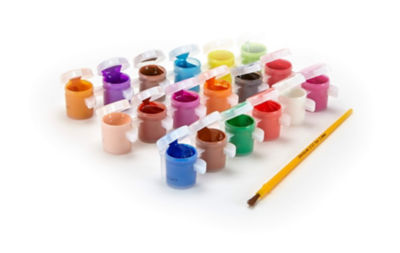 Crayola Washable Kids' Poster Paint 18 Colours 88.7ml - British product