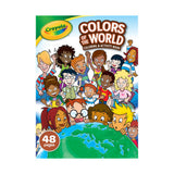 Crayola Colours of the World colouring book - British product