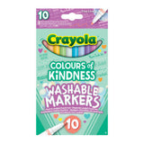 Crayola Colours of Kindness washable markers 10 pack - British product
