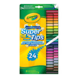 Crayola Super Tips Washable Markers 24 pack - British product