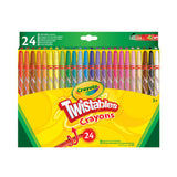 Crayola Twistables coloured wax crayons - British product