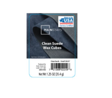 Mainstays clean suede wax melts 34.5g - British product