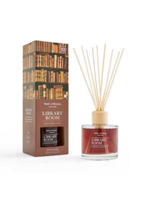 Wax Lyrical Library Room reed diffuser 200ml (British brand)