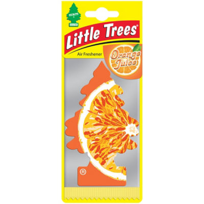 Little Trees Orange Juice Car Air Freshener, UK version