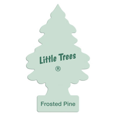 Little Trees Frosted Pine car air freshener, UK version