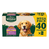 Winalot Meaty Chunks mixed in jelly wet dog food 40x100g (British brand)