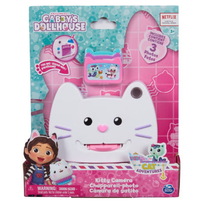Gabby's Dollhouse Kitty Camera life-sized toy - British product