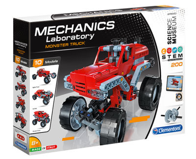 ASDA Clementoni Science Museum Mechanics Lab Monster Truck Educational Construction Kit- Buy online at McGrocer