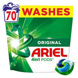 Ariel 4in1 PODS laundry capsules 70 washes, UK version