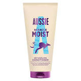 Aussie Miracle Moist Detangling Conditioner 200ml, imported from the UK