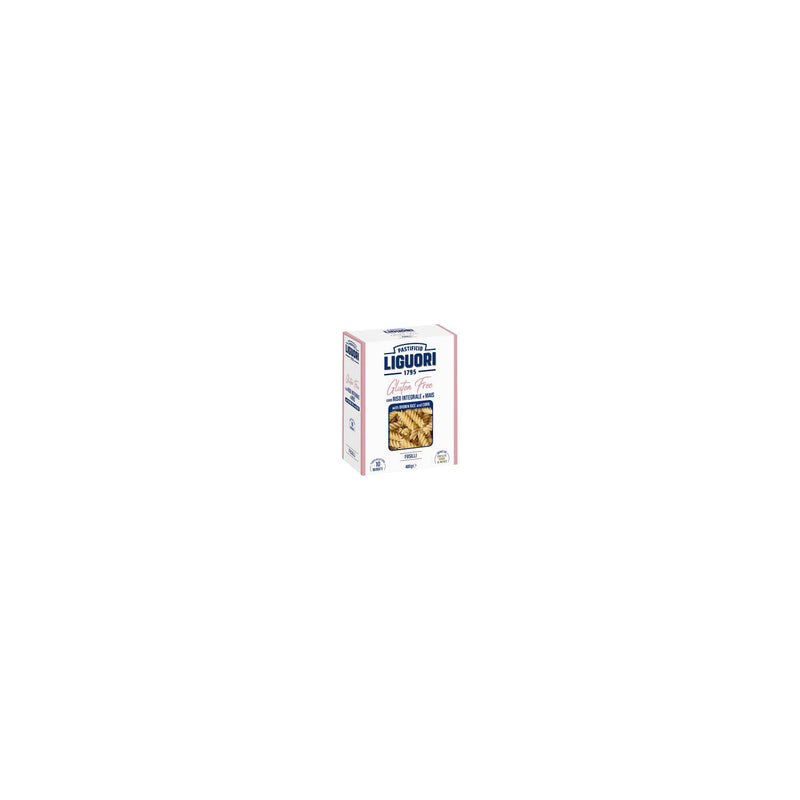 Pastificio Liguori fusilli brown rice and corn 400g - British product