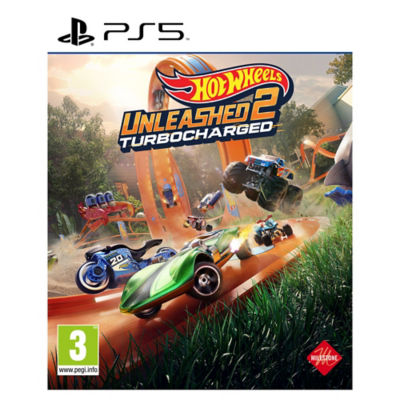 Hot Wheels Unleashed 2: Turbocharged PS5 racing video game, UK version
