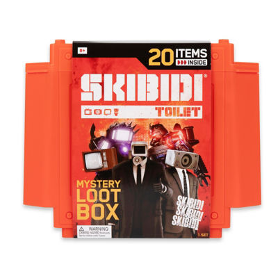 Skibidi Toilet Giant Mystery Loot Box 20 surprises - British product