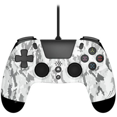 وحدة تحكم الألعاب السلكية Gioteck PS4 VX4 Arctic Camo