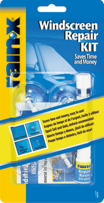 Rain-X windscreen repair kit, imported from the UK