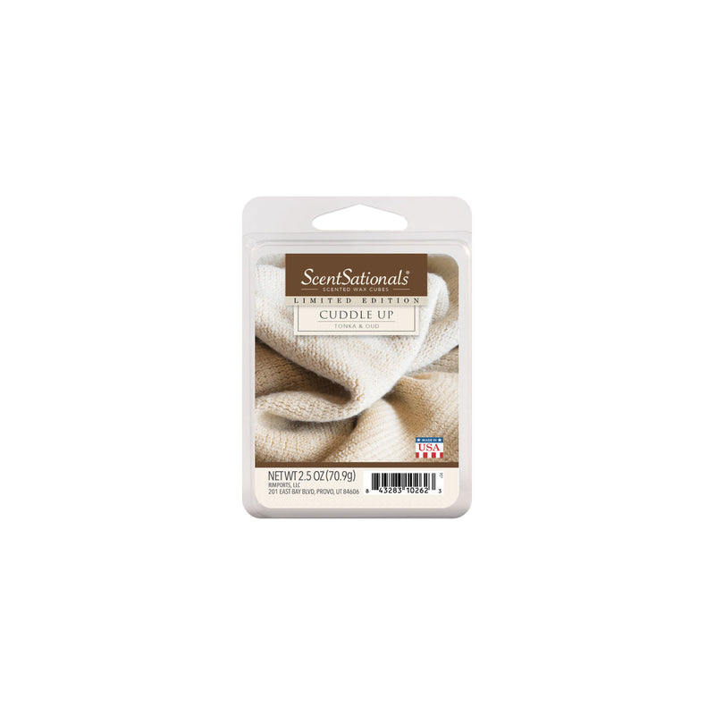 ScentSationals Cuddle Up wax melts 70.9g (British brand)