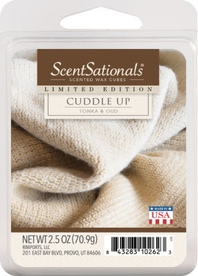 ScentSationals Cuddle Up wax melts 70.9g (British brand)