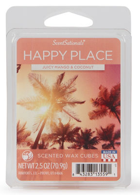 ScentSationals Happy Place wax melts 70.9g (British brand)
