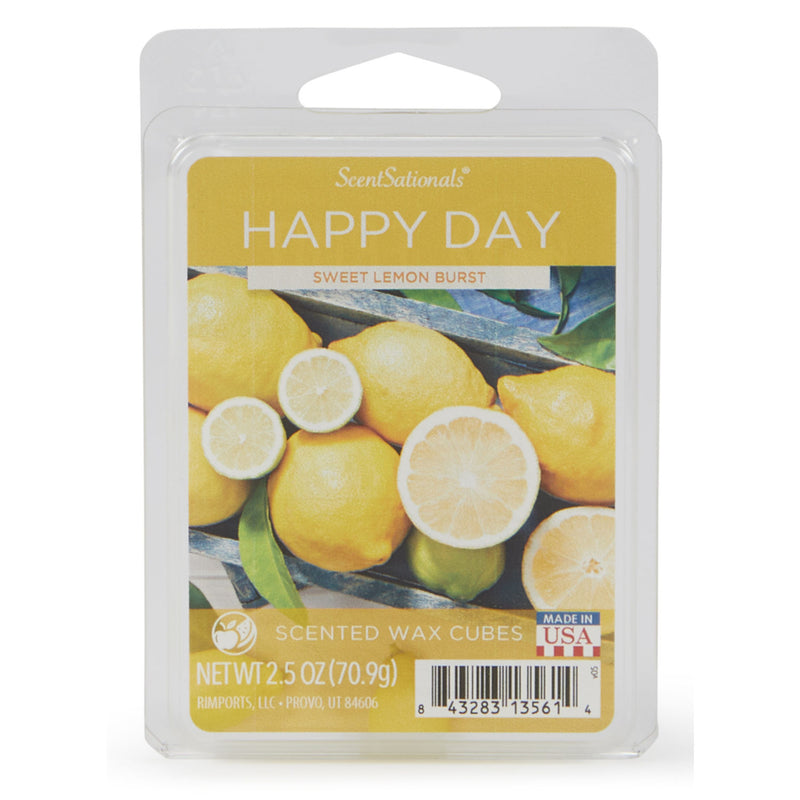 ScentSationals Happy Day wax melts 70.9g (British brand)