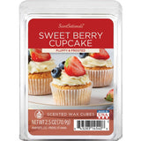 ScentSationals Sweet Berry Cupcakes wax melt cubes 70.9g (British brand)