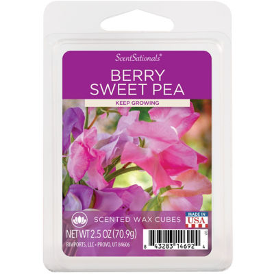ScentSationals Berry Sweet Pea Wax Melts 70g (British brand)