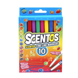 ASDA Scentos Fruit Scented Fine Tip Markers 10 Pack- Buy online at McGrocer