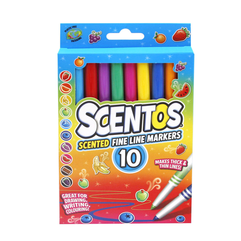 Scentos fruit scented markers 10 pack (British brand)